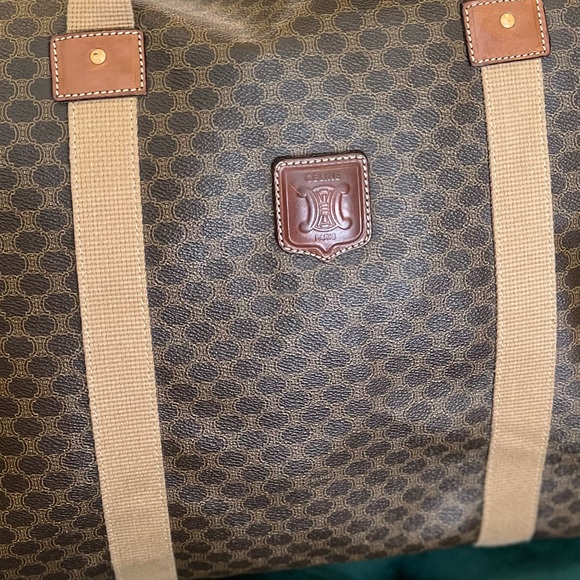 Authentic! Preloved! Celine Macadam Weekender Travel Tote - Picture 2 of 8